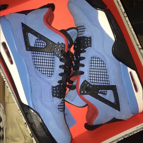 travis scott jordan 4 box